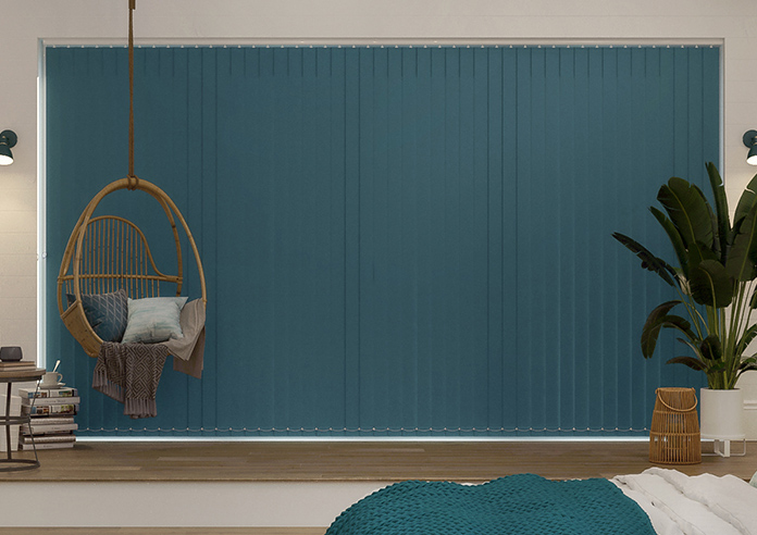 Trinity (Blackout), Teal - Vertical Blind - Image 6